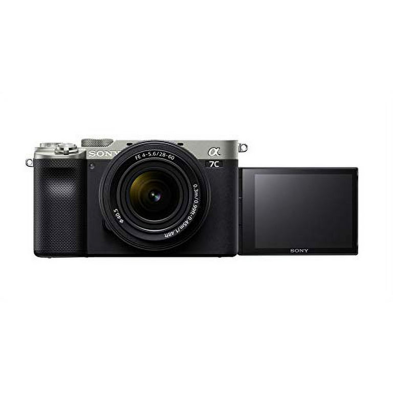 Sony Alpha 7C Compact Full-Frame Digital Video Camera Kit - Silver