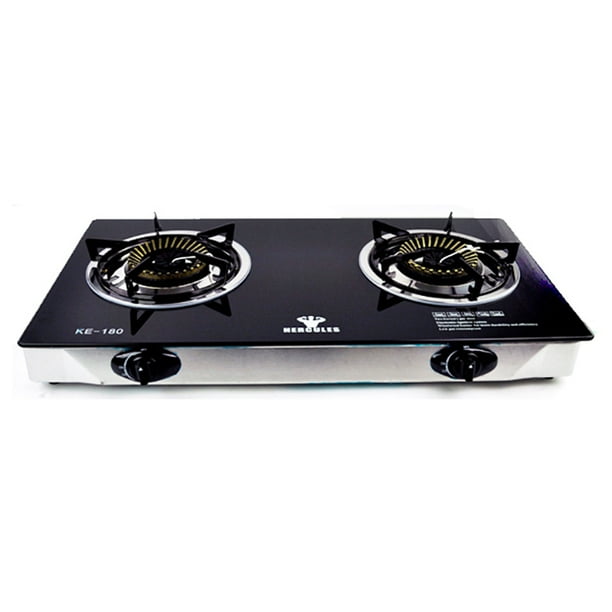 Bestbuy KE180 Cookinex Super Heavy Duty 2 Burner Glass Top Propane Gas