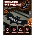 thumbnail image 3 of Unwelcome Bat Door Mat, Gothic Bath Mat Bathroom Rugs Horror Rug Door Halloween, 3 of 5