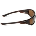 thumbnail image 3 of Coleman Highlander C6025 C3 Polarized Rectangular Sunglasses,Shiny Brown,139 mm, 3 of 5
