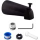 thumbnail image 1 of Caño de bañera con desviador superior de 5-1/2" con adaptador 4 en 1, conexión universal de cobre de 1/2", tubería de hierro de 1/2" y conexiones de tubería de hierro de 3/4", fácil instalación,, 1 of 5