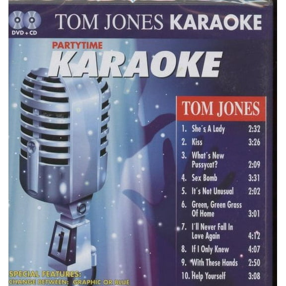Partytime Karaoke Tom Jones (CD)