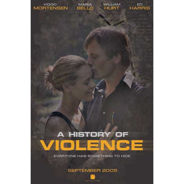 A History Of Violence Film A History of Violence - movie POSTER (Style D) (11" x 17") (2005
