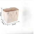 thumbnail image 5 of Adult Foldable Cotton Tote Bag, 3-Piece, 5 of 6