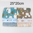 thumbnail image 3 of Cheers.US 6Pcs 25cmx20cm Cotton Fabric Quilting Floral Patchwork Fabric Square Bundles Fabric for Sewing DIY Crafts Handmade Bags Clothing, 3 of 7