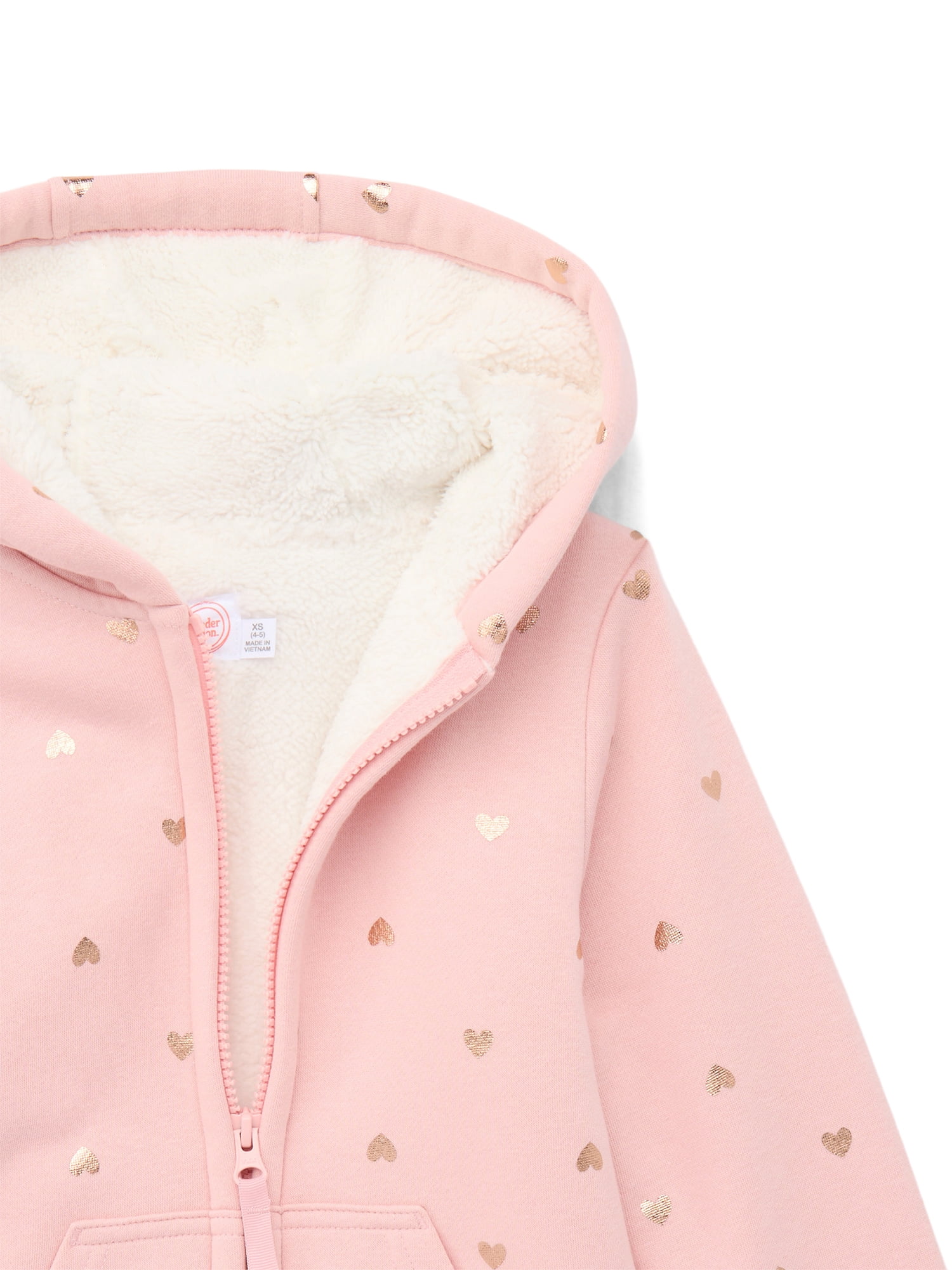 yunn⭐︎kids Wonder Nation Kids Tough Fully Lined Zip Hoodie Jacket