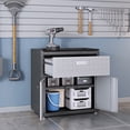 thumbnail image 2 of Manhattan Comfort Fortress 6 Piece Garage Work Bench Set in Gray, 2 of 8
