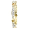 thumbnail image 3 of Everly Women's Created Sapphire Yellow Gold Plated Ring, 3 of 6