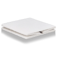 thumbnail image 2 of Bouclair White Foldable Sherpa Basket, 2 of 3