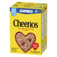 thumbnail image 2 of Original Cheerios Breakfast Cereal, Jumbo Size, Whole Grains, 500gx2, 2 of 6