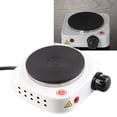 thumbnail image 4 of Electric Hob, Electric Cooktop US Plug 110V Quiet Portable Safe Stainless Steel  For Camping, 4 of 8