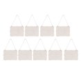 thumbnail image 3 of Letrero de madera, juego de 9 letreros de madera colgantes sin terminar para manualidades Letreros de madera colgantes diseñados a la perfección, 3 of 14