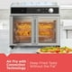 thumbnail image 4 of BLACK+DECKER Crisp 'N Bake Air Freyer Combo tostador, horno de convección de encimera 12 en 1 cocina comida rápidamente, se adapta a una pizza entera o 6 rebanadas tostadas, puertas francesas con, 4 of 5