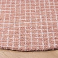 thumbnail image 3 of SAFAVIEH Abstract Careen Geometric Area Rug, Ivory/Blush, 6' x 6' Round, 3 of 10