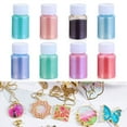 thumbnail image 5 of 10g Arts UV Epoxy Jewelry Making Tool Crystal Glowing Powder Resin Pigment Coloring Dye Colorant 3, 5 of 8