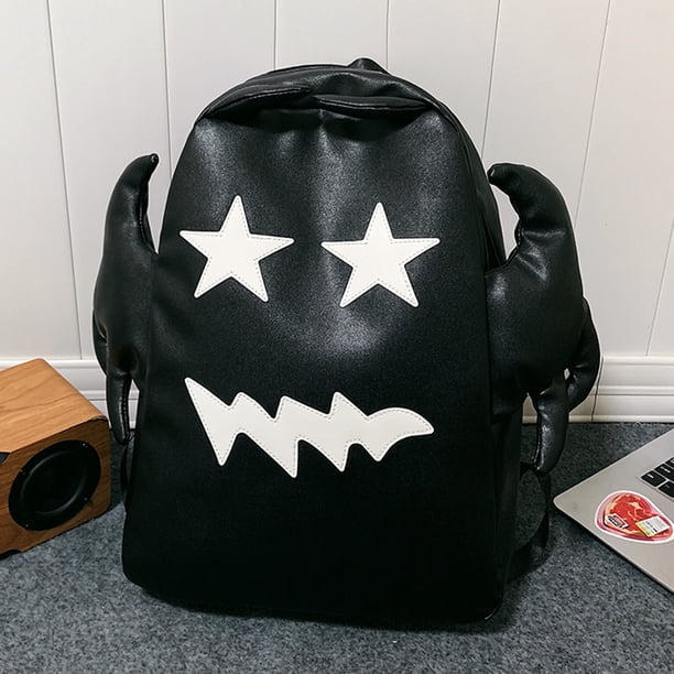 Mochila De Murciélago Demoníaco Demon Bat Mochila multifuncional linda mochila de fitness para hombres y mujeres (negro)