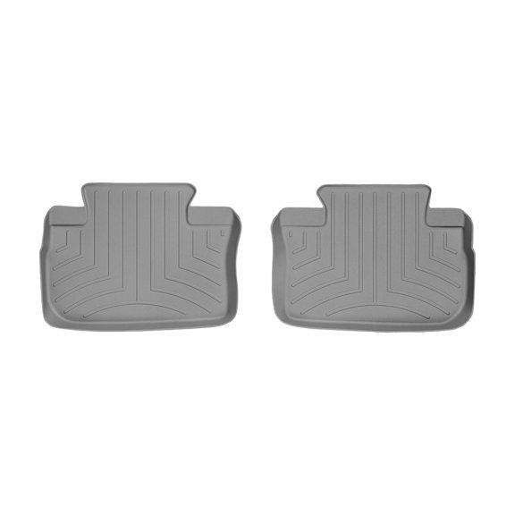 WeatherTech Custom Fit FloorLiners compatible with Cadillac CTS-V, CTS - 2nd Row (2-Piece Liner), Grey