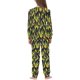 thumbnail image 2 of Conjunto de pijama con estampado integral de llamas de fuego para niños y niñas, 2 of 4