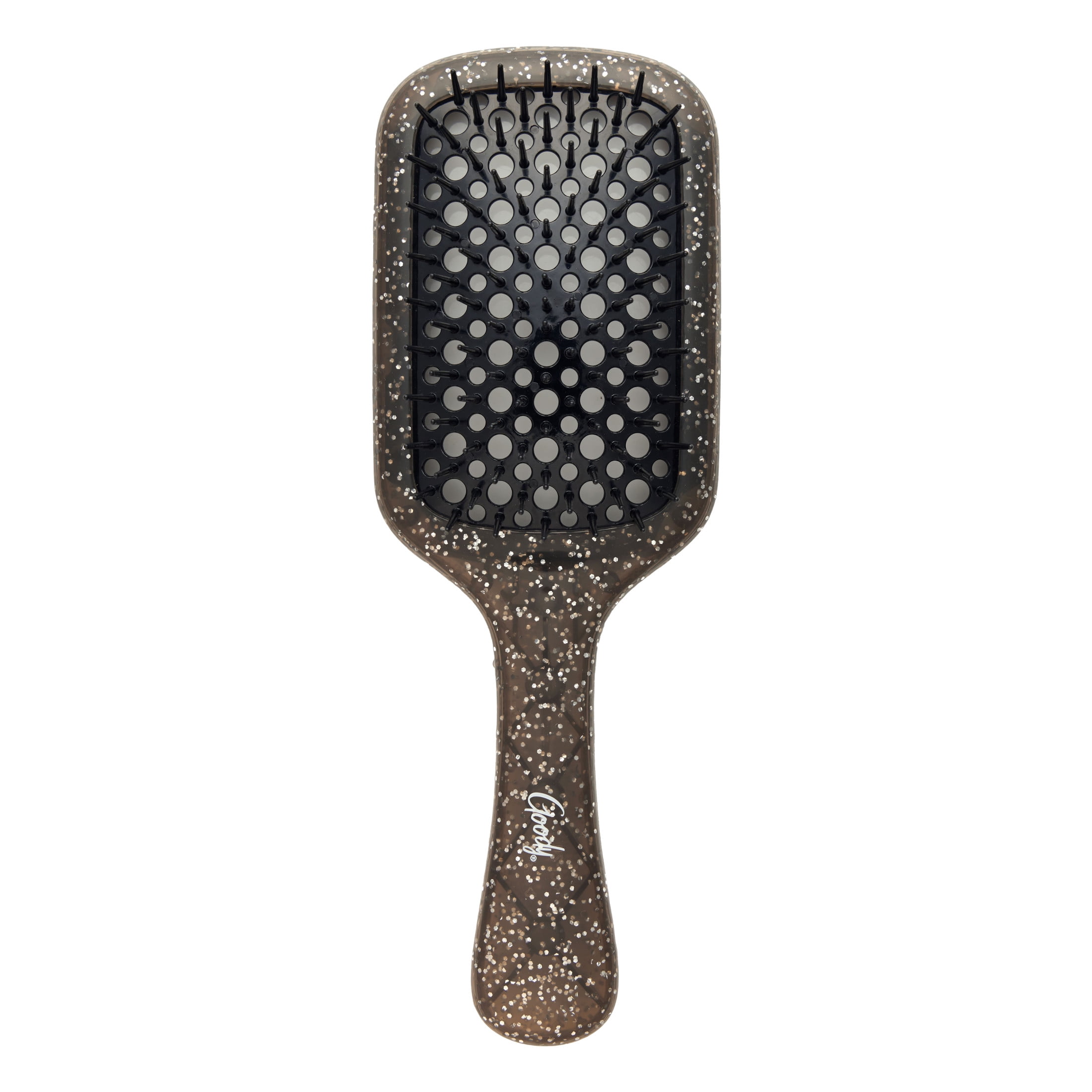 Goody Ouchless Vented Paddle Detangler Brush for All Hair Types, Black, 1 Count