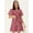 Pink, variant on Dressberry Printed Cotton Thigh Length Kimono Sleeves Flex, Dress (Women's)Size XS