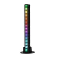 thumbnail image 1 of Lámparas de captación de control de sonido de música con luz de ritmo RGB (carga tipo C negra E), 1 of 6