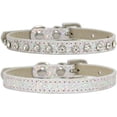 thumbnail image 1 of Collier Chat, 2 Pièces en Tissu Pailleté Collier Chat avec Diamants, Collier Chiot Réglable, Collier Pailleté pour Chiens et Chats, 1 of 5