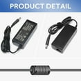 thumbnail image 2 of 65W 18.5V 3.5A Adapter Laptop Charger for HP Pavilion DV4 DV6 G6 G7, ProBook 4410s 4530s 6450b 6550b, EliteBook 740 750 820 840 G1 G2, Compaq Presario CQ32 CQ45 CQ56 CQ60 CQ70 PPP009L PA-1650-02HC, 2 of 7