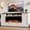 White, variant on Time Ray Fireplace TV Stand for TVs Up to 85", Electric Fireplace with Media Console with Storage, Adjustable Shelves & Sliding Barn Doors,White