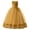 Yellow, variant on 5-16Y Girls Spaghetti Strap Tulle Dress Sleeveless Long A Line Wedding Pageant Dresses Princess Wedding Ball Gown Pink