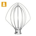 thumbnail image 1 of facefd Batteur à Œufs en Acier Inoxydable Tête Inclinable Mélangeur Électrique Outil de Cuisine de Remplacement pour KitchenAid, Type A, 1 of 9