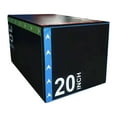 thumbnail image 1 of Jump Box Step Up Box, resistente, antideslizante, 3 en 1, pliométrico, para saltar, acondicionamiento, entrenamiento de fuerza, sentadillas, estocadas 76cmx51cmx61cm, 1 of 8