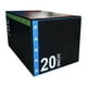 thumbnail image 1 of Jump Box Step Up Box, resistente, antideslizante, 3 en 1, pliométrico, para saltar, acondicionamiento, entrenamiento de fuerza, sentadillas, estocadas 76cmx51cmx61cm, 1 of 8
