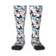 thumbnail image 1 of Fotbe Butterfly Calcetas Divertidas Estampadas para Hombre y Mujer, Calcetas de Algodón hasta la Rodilla para Caminar, Correr, Enfermería y Embarazo, 1 of 6