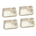thumbnail image 2 of Elodie 4 Pieces Dumpling Plate with Dipping Saucer Flatware for Kitchen Sushi Gyoza Beige, 2 of 8