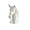 A002- White, variant on Horse Head Sculpture, White Ceramic, 1 Piece, Desktop Decor for Home Living Room Office