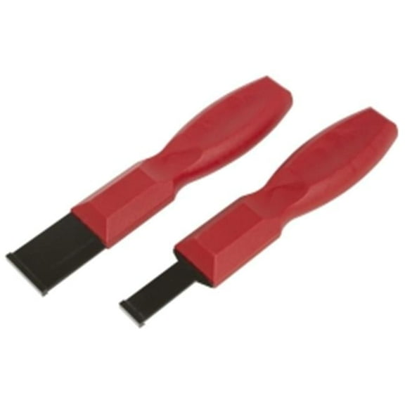 2 Piece Carbide Scraper Set - 1.25 & 0.62 in.
