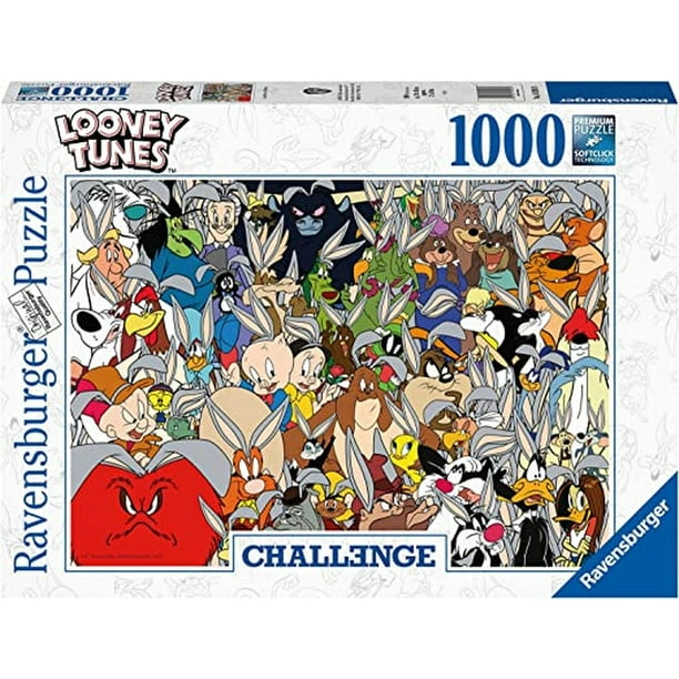 ROMPECABEZAS CHALLENGE: LOONEY TUNES 1000 PIEZAS RAVENSBURGER Ravensburger Rompecabezs