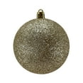 thumbnail image 3 of 19 Piece Shiny and Glitter Amber Colored Christmas Decorations 5 Inch, 3 of 8