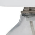 thumbnail image 4 of Sagebrook Home Modern Neutral 18"H Glass Solid Color Geometric Table Lamp, Set Of 2 - 12" x 12" x 18", 4 of 9