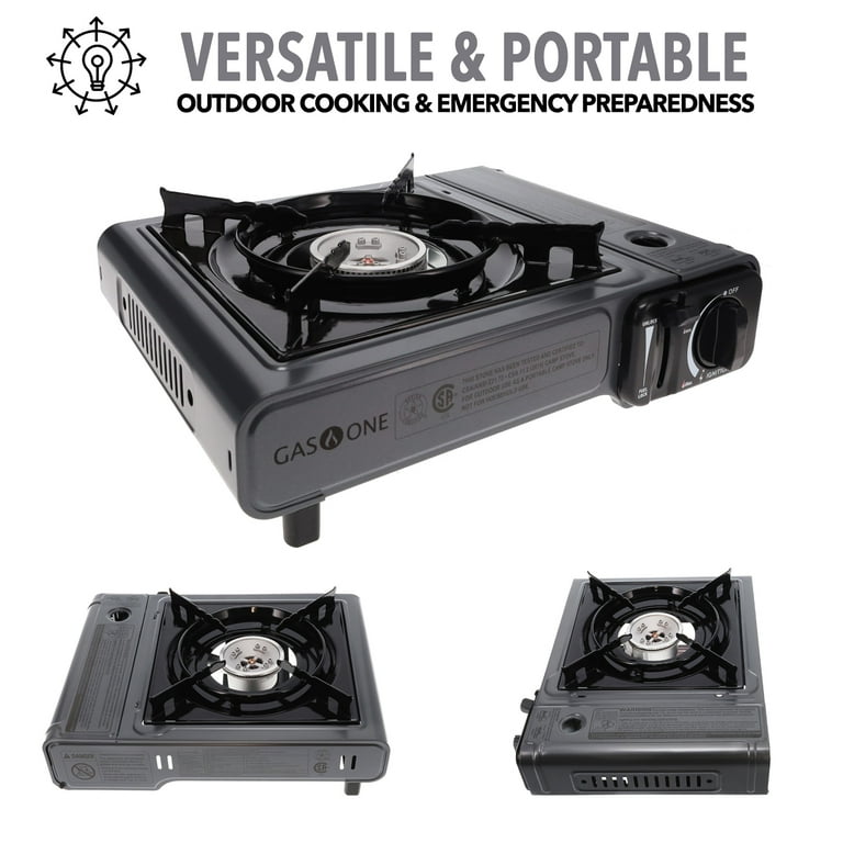 2-Burner Portable Butane and Propane Gas Stove – Gas One