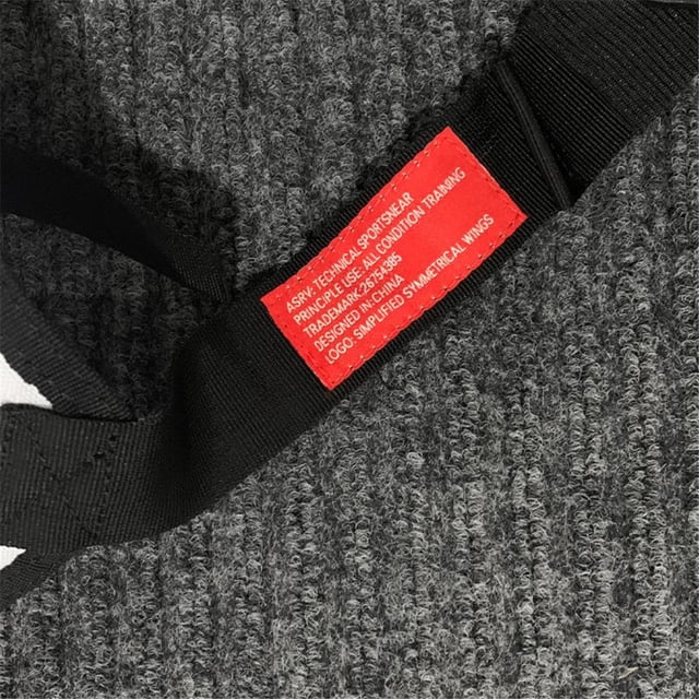 Bolsa pequeña para el pecho, para exteriores, para uso en la calle, con correa para el pecho, para hombres y mujeres, bolsa deportiva con bolsillo en el pecho