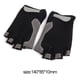 thumbnail image 2 of Guantes de medio dedo antideslizantes Wdftyju para ciclismo malla transpirable negro L, 2 of 5