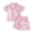 style-13 Red, variant on JUMEYU Girls Pajama Set Shorts Little Kids Unisex Pjs Set Girls Boys Silk Pajama Sets Clasic Sleepwear Summer 2 Pieces 5T 6T (Pink,5-6 Years)