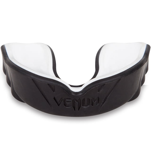 Protector bucal Venum Challenger negro/hielo con funda protectora