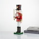 thumbnail image 2 of Creativo Cascanueces de Navidad, Estatuilla Artesanal, Muñeco de , , Marioneta, Adorno para Navidad, Decoración de , Colección, rojo Sunnimix cascanueces soldado, 2 of 8