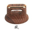 thumbnail image 2 of FURNIX Bakelite Pot Lid Top Replacement Knob Single Wood Grain Knob Cover Cookware Cover Handle,Handgrip Knobs For Pan Lid Kitchen Accessories For Cookware Bakeware Casserole Kettle Brown, 2 of 7