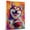 Akita, variant on Flat Coated Retriever Dog American Football Art Canvas – Flat Coated Retriever Dog Playing American Football Wall Art, Dog Lover Canvas, Sports Theme Decor for Living Room