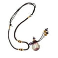 thumbnail image 3 of Difusor de aceite esencial de perfume Zulema colgante Encanto Púrpura collar de botella de perfume, 3 of 7