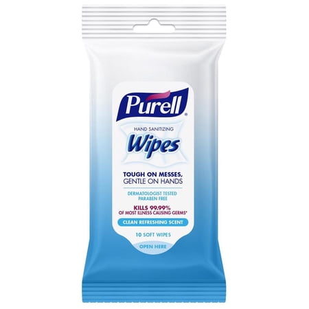 Purell Hand Sanitizing Wipes (1 Pack, 10 Ct)