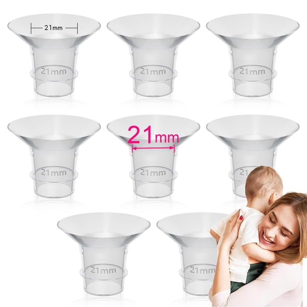 Inserto de brida para extractor de leche LOZAEVE de 21 mm para Momcozy S9 Pro